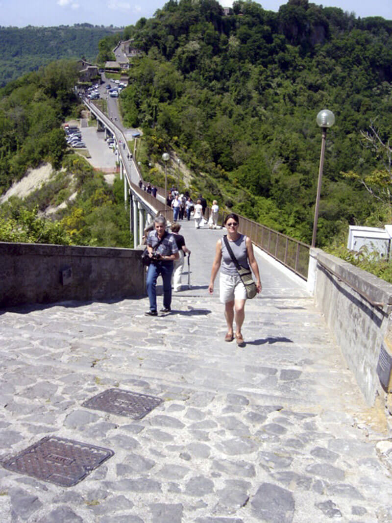 Civita-walkway