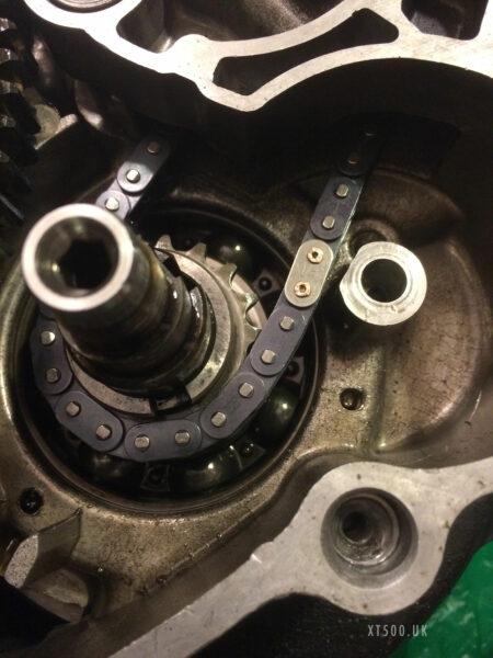 XT500 timing cam chain