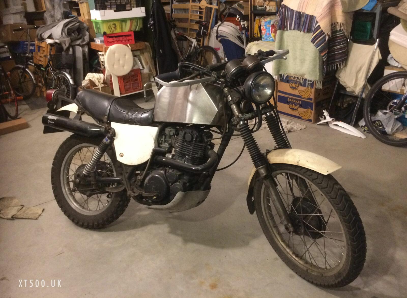 Yamaha XT500 G 1980 3H7 Australian model converted for the outback