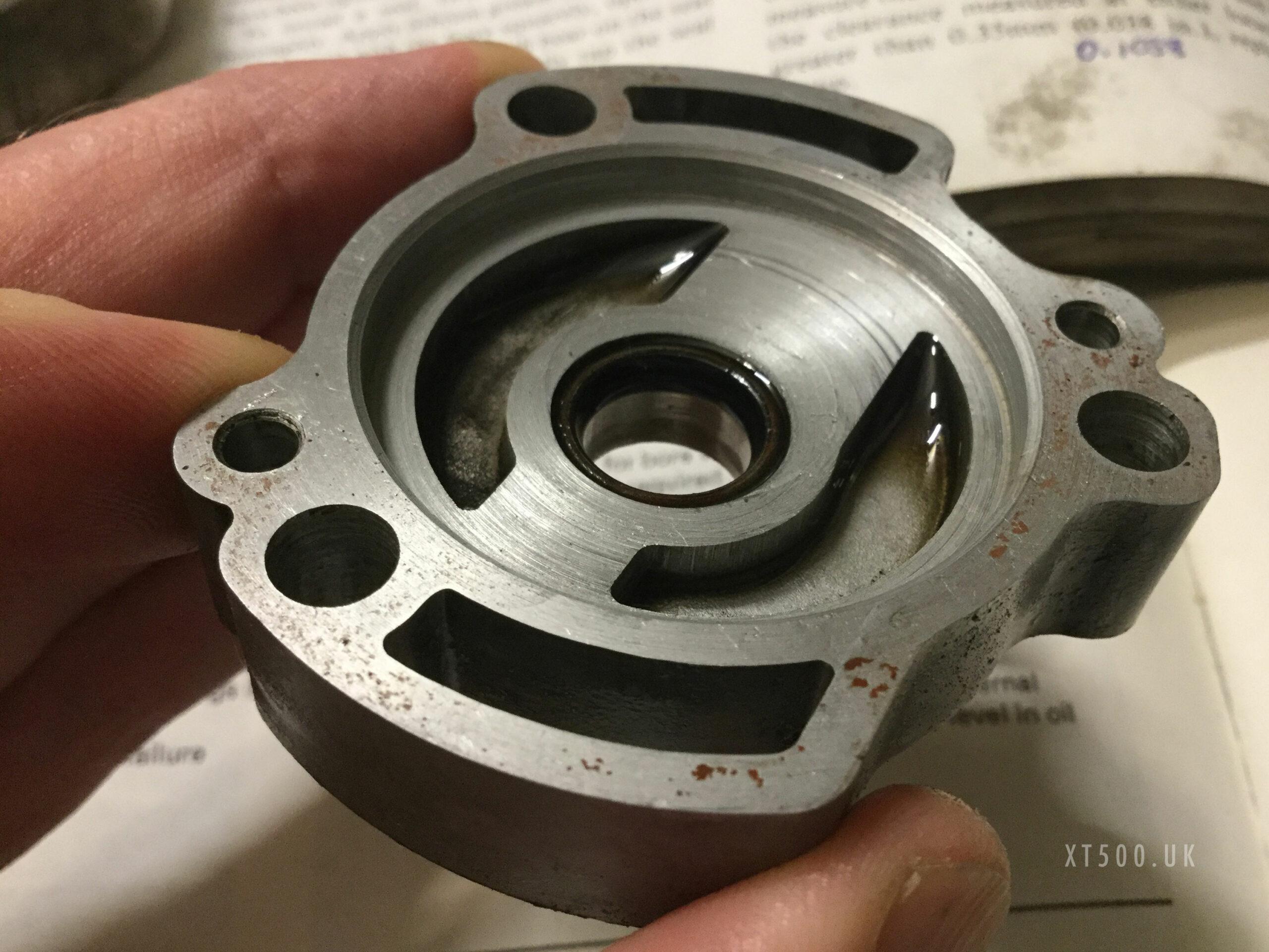 XT500 oil pump